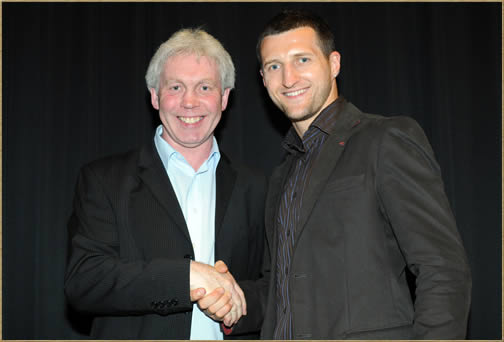 Britains only current World champion" Carl "The Cobra" Froch